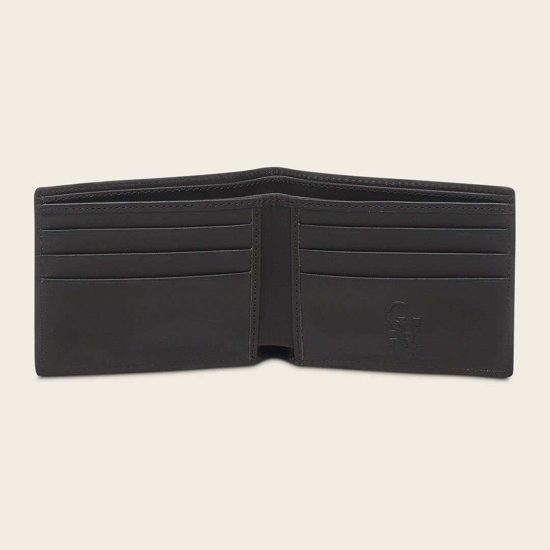Cuadra Cartera en piel genuina de carunga para caballero Oferta exclusiva