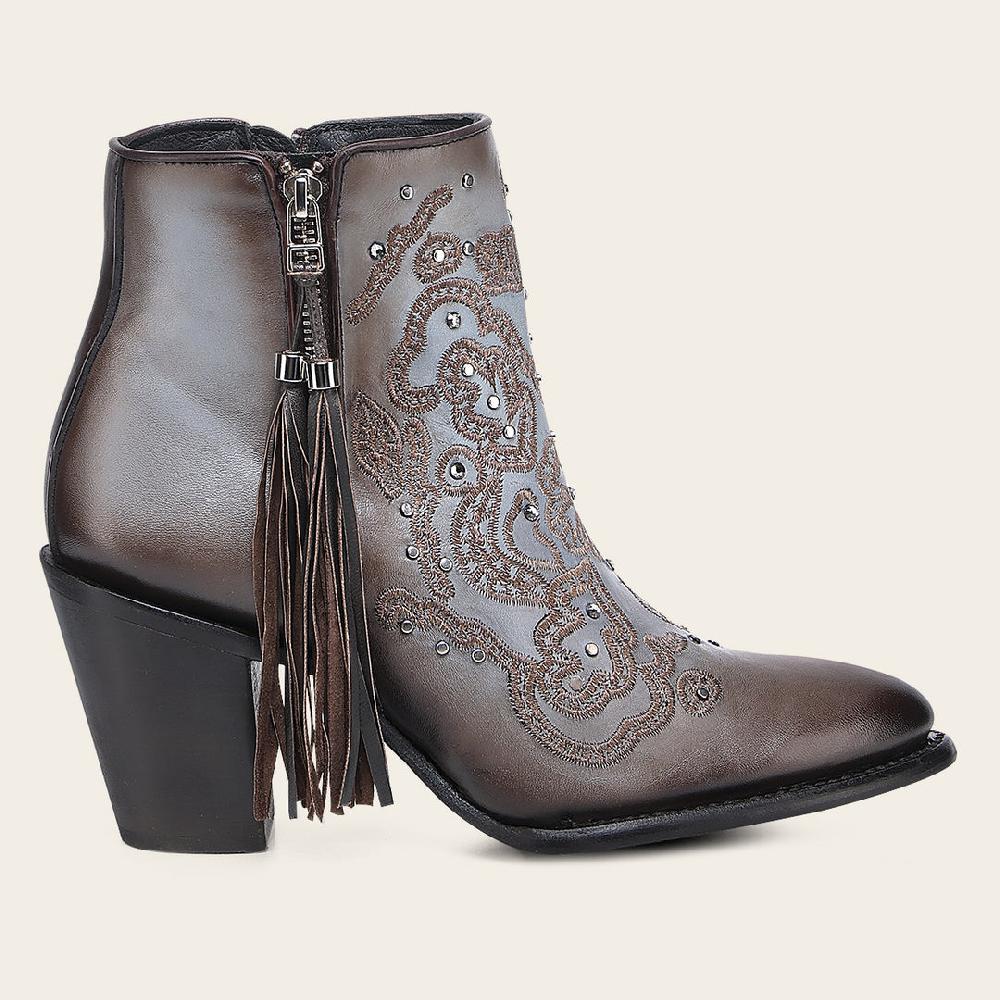 Cuadra Botín casual en piel genuina para dama Descuento por venta flash