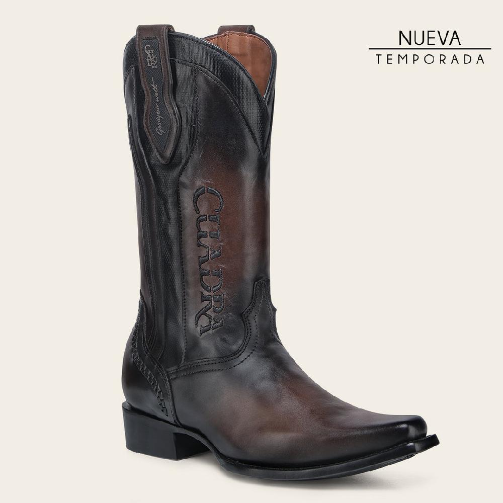 Cuadra Bota tradicional en piel genuina para caballero