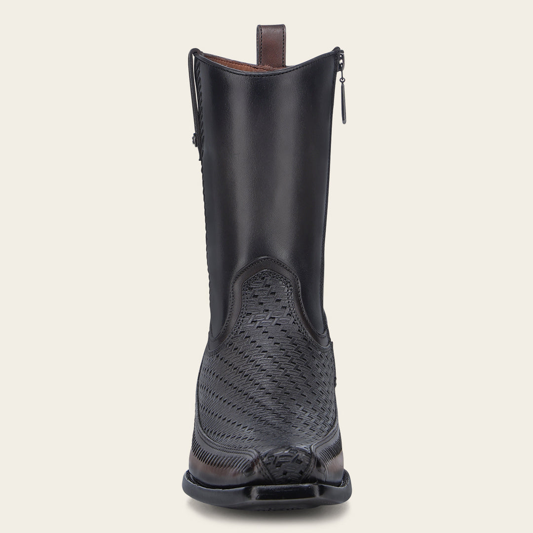 Cuadra Bota casual en piel genuina para caballero Descuento