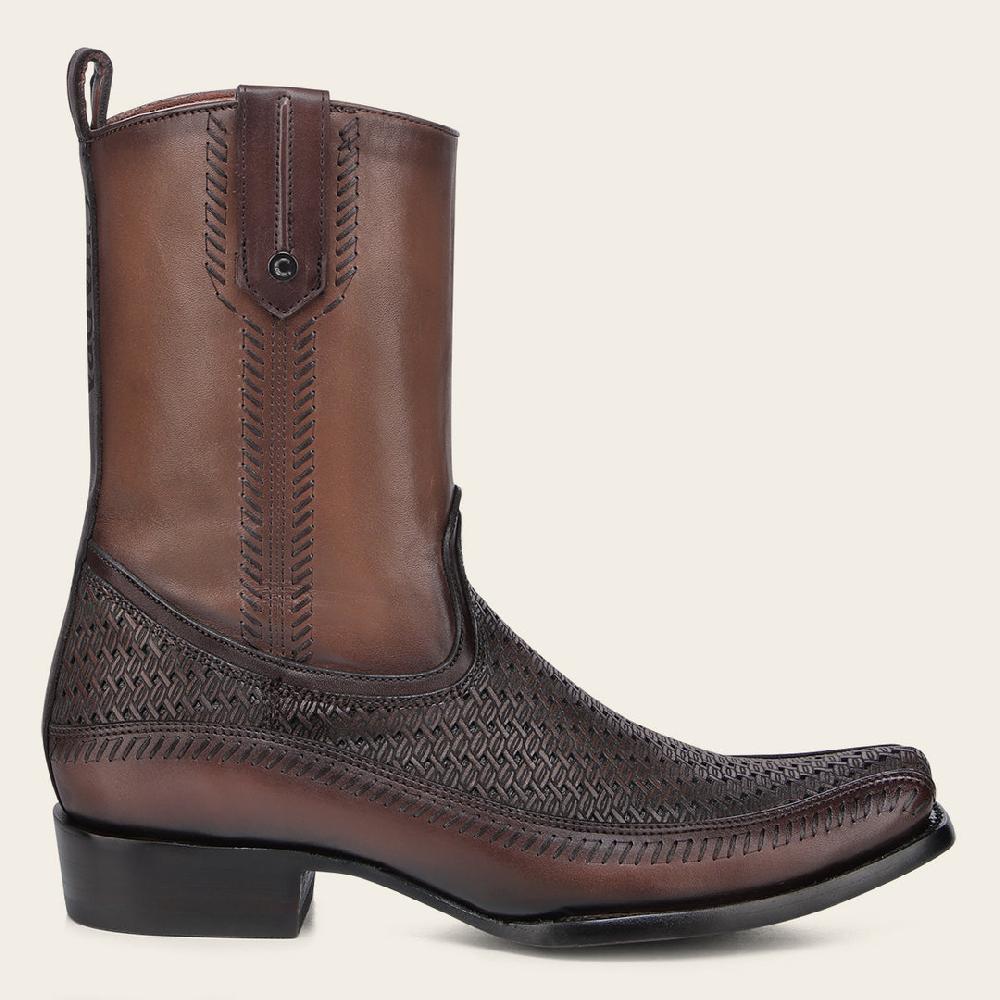 Cuadra Bota casual en piel genuina para caballero Liquidación