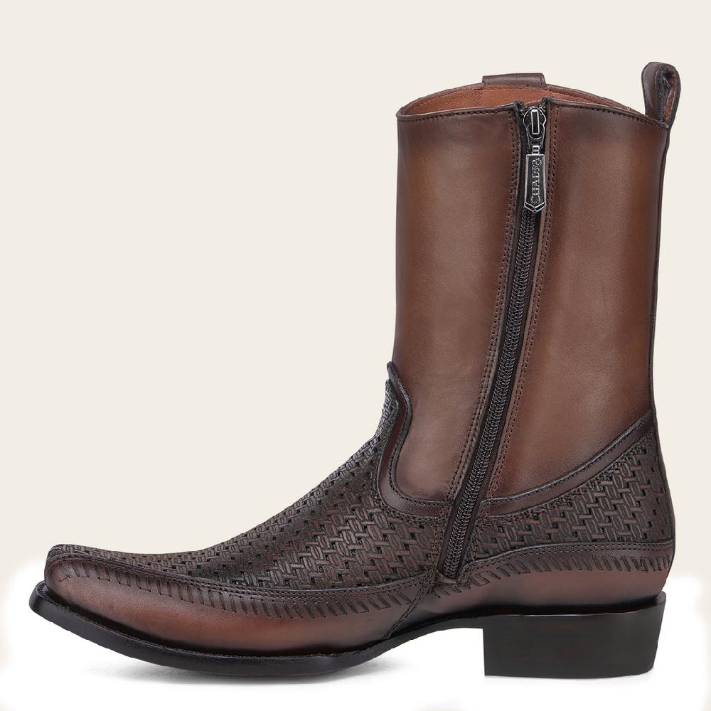 Cuadra Bota casual en piel genuina para caballero Liquidación