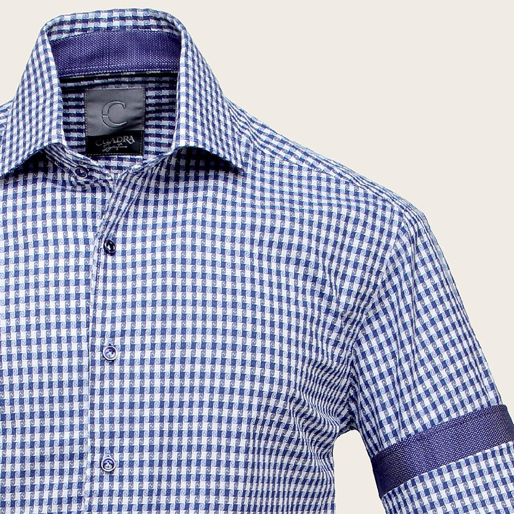 Cuadra Camisa Cuadra signature para caballero Ahorra y exporta