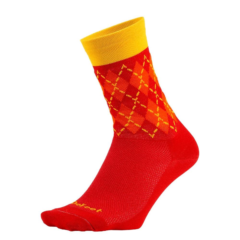 Defeet Aireator 6" Crew Argyle Precios de Black Friday