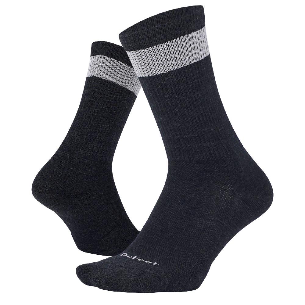 Defeet Levitator Trail 6" Wool Stripe Ofertas especiales