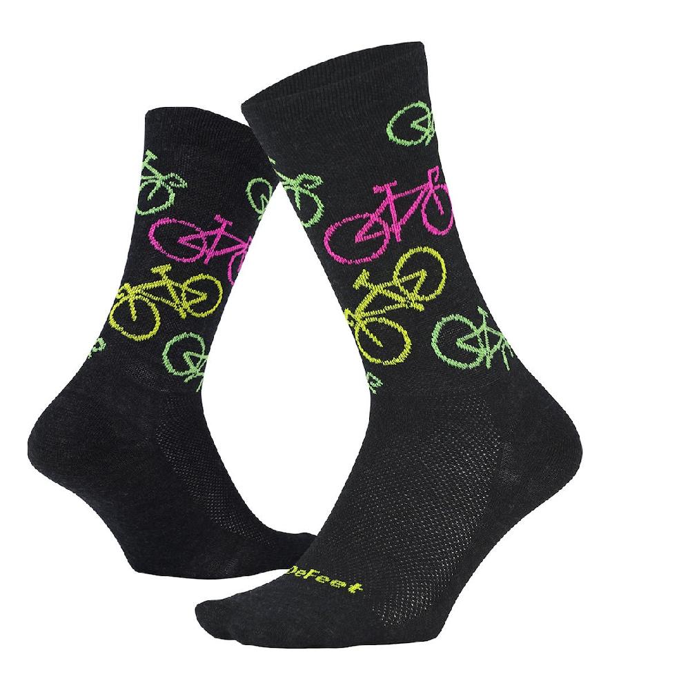 Defeet Wooleator 6" Pixel Bike Rebajas de fin de temporada