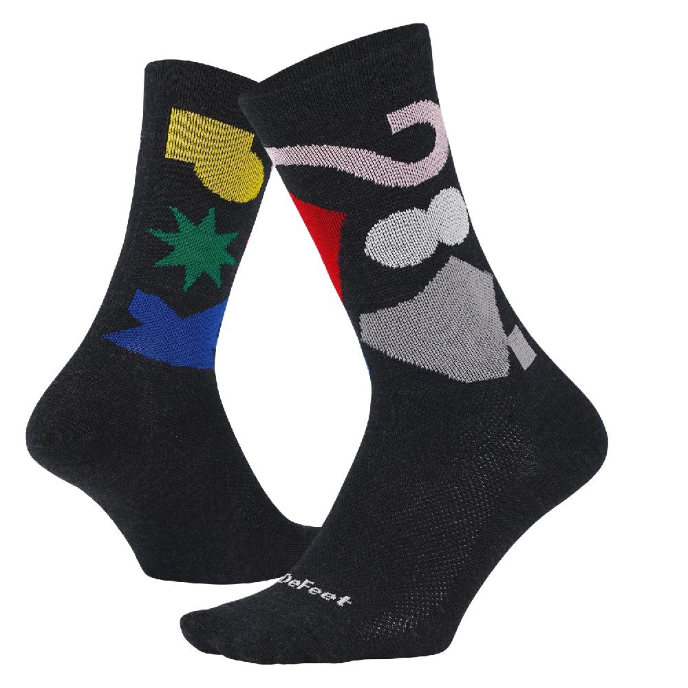 Defeet Wooleator 6" Steve Wolf Sunday Shapes Devoluciones gratuitas