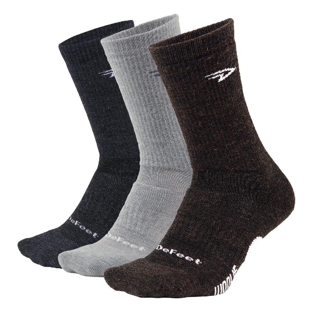 Defeet Woolie Boolie Crew 3-Pack Limitado a 3 días