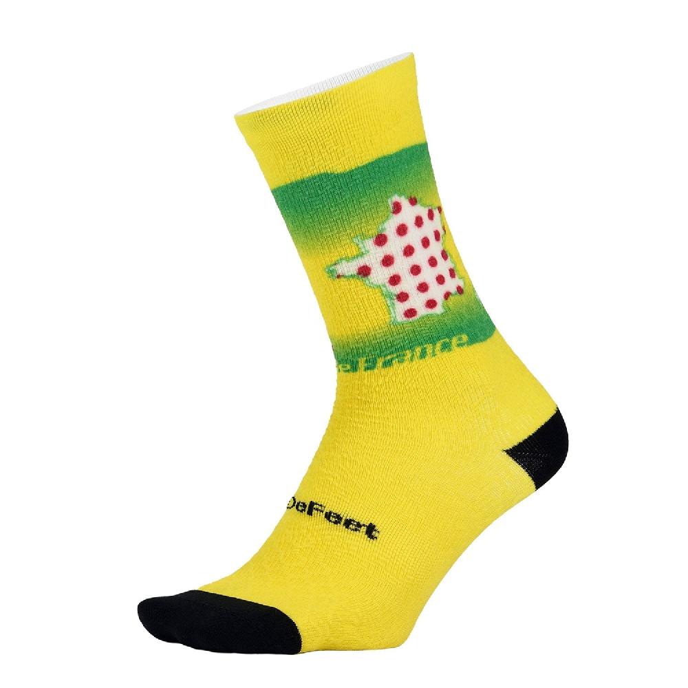 Defeet Sub360 Evo Mont Ventoux 6" Crew Big Three 3-Pack Tienda de fábrica