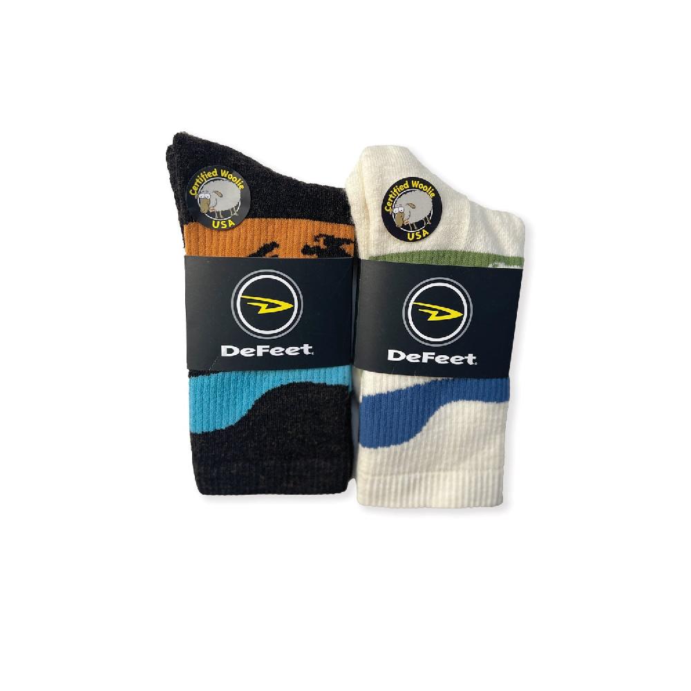 Defeet Woolie Boolie Crew Spruce 2-Pack Limitado a 3 días
