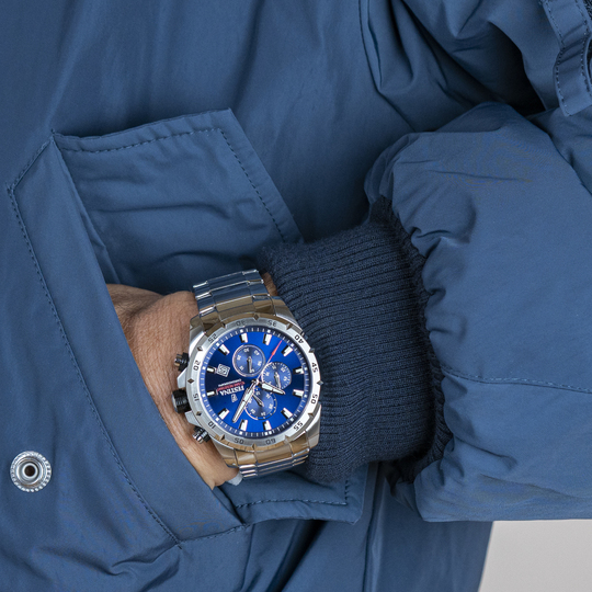 Festina RELOJ FESTINA TIMELESS CHRONOGRAPH F20463/2 AZUL CORREA DE ACERO HOMBRE Liquidación