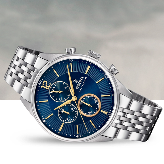 Festina RELOJ DE HOMBRE FESTINA TIMELESS CHRONOGRAPH F20285/3 CON ESFERA AZUL Mejor oferta