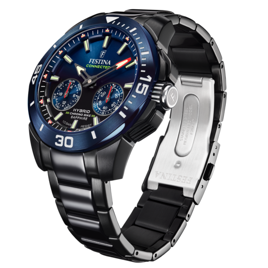 Festina FESTINA CONNECTED F20647/1 AZUL ACERO INOXIDABLE 316L HOMBRE Promoción por tiempo limitado