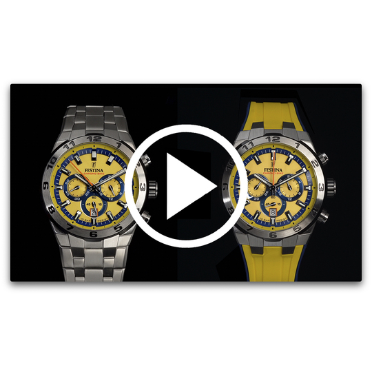 Festina RELOJ PARA HOMBRE FESTINA CHRONO BIKE AMARILLO CON CORREA DE ACERO F20670/4 Libre de impuestos