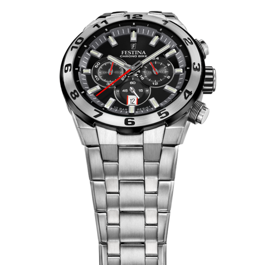 Festina RELOJ PARA HOMBRE FESTINA CHRONO BIKE NEGRO CON CORREA DE ACERO F20670/6 Descuentos del mes
