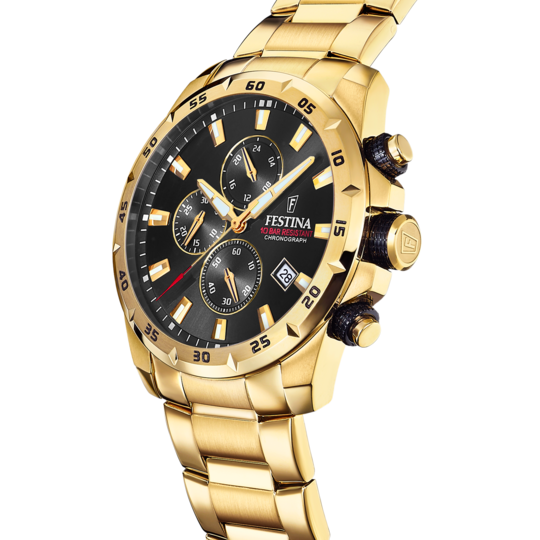 Festina RELOJ FESTINA TIMELESS CHRONOGRAPH F20541/4 NEGRO CORREA DE ACERO HOMBRE Precio ultrabajo