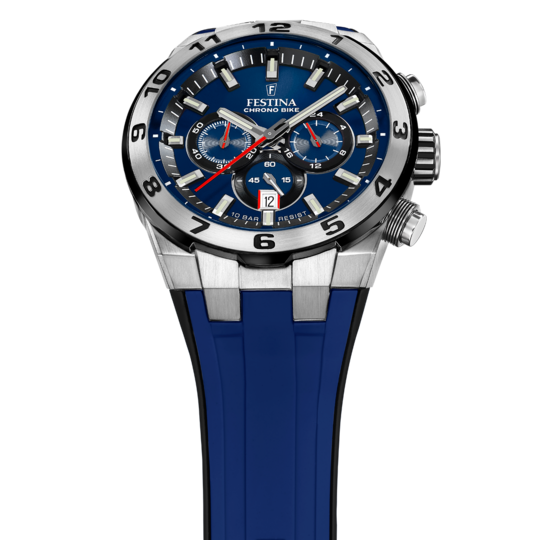 Festina RELOJ PARA HOMBRE FESTINA CHRONO BIKE AZUL CON CORREA DE CAUCHO F20671/1 Rebajas