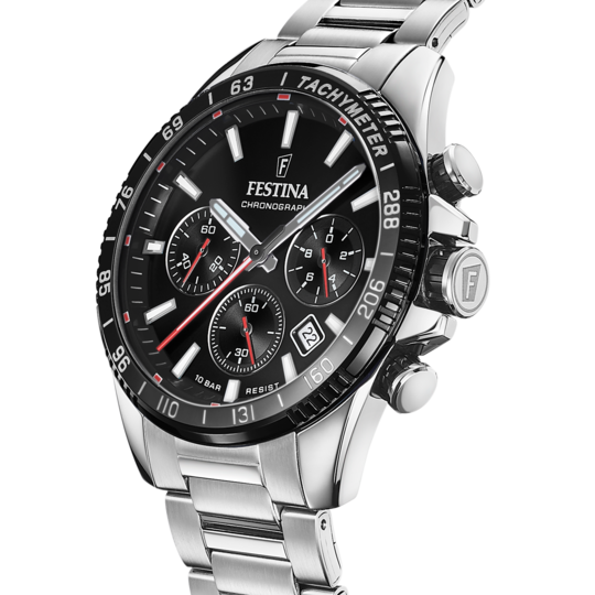 Festina RELOJ DE HOMBRE FESTINA TIMELESS CHRONOGRAPH F20560/6 CON ESFERA NEGRA Grandes descuentos