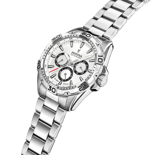 Festina RELOJ FESTINA F20623/1 BLANCO CORREA DE ACERO INOXIDABLE 316L HOMBRE En línea