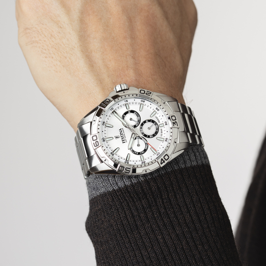 Festina RELOJ FESTINA F20623/1 BLANCO CORREA DE ACERO INOXIDABLE 316L HOMBRE En línea