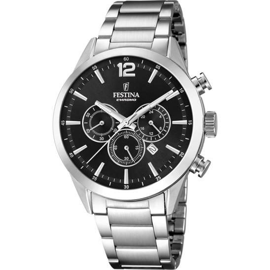 Festina RELOJ DE HOMBRE FESTINA TIMELESS CHRONOGRAPH F20343/8 CON ESFERA NEGRA Tienda