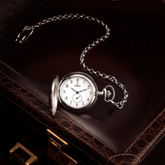 Festina RELOJ DE BOLSILLO PARA HOMBRE FESTINA POCKET F2026/1 CON ESFERA BLANCA Envío gratis