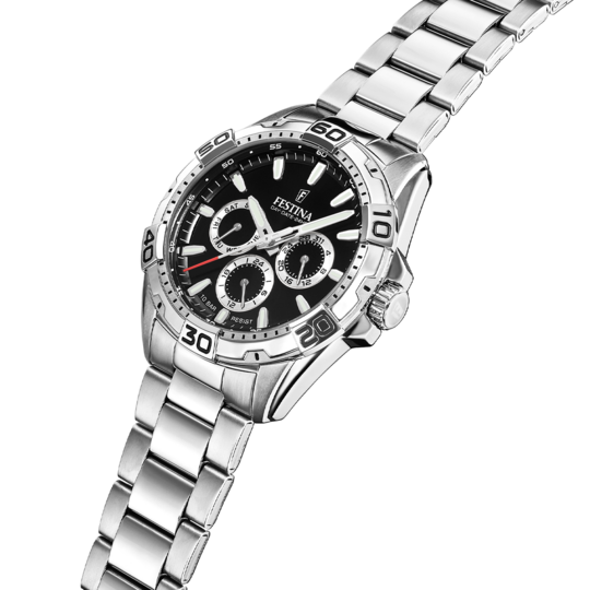 Festina RELOJ FESTINA F20623/4 NEGRO CORREA DE ACERO INOXIDABLE 316L HOMBRE Envío internacional gratuito