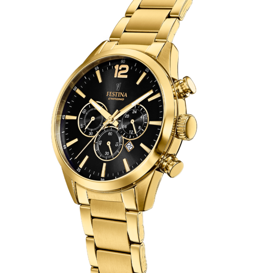 Festina RELOJ DE HOMBRE FESTINA TIMELESS CHRONOGRAPH F20633/3 CON ESFERA NEGRA Tienda de fábrica