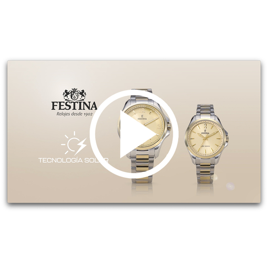 Festina FESTINA SOLAR ENERGY F20657/1 PLATEADO ACERO INOXIDABLE 316L HOMBRE Ofertas de temporada