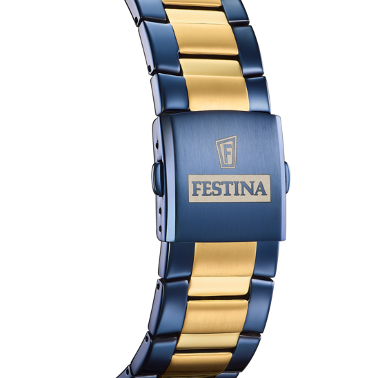 Festina RELOJ FESTINA F20564/1 AZUL CORREA DE ACERO HOMBRE Outlet online