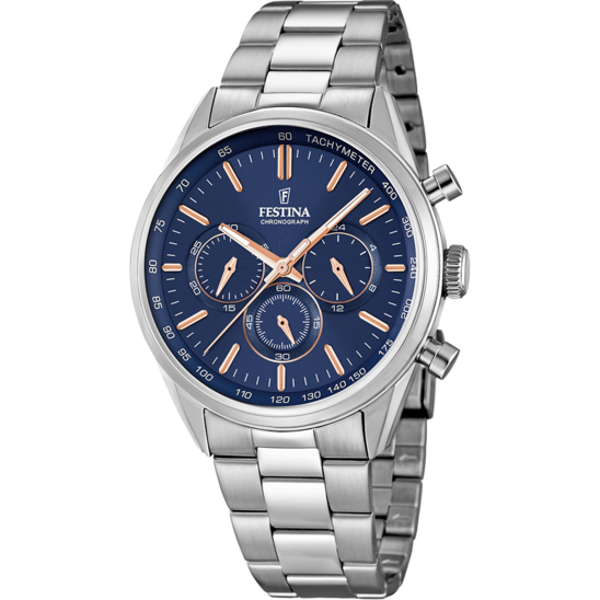 Festina RELOJ DE HOMBRE FESTINA TIMELESS CHRONOGRAPH F16820/A CON ESFERA AZUL Gran oferta