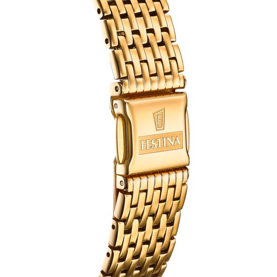 Festina RELOJ DE HOMBRE FESTINA SWISS MADE F20020/2 CON ESFERA DORADA Tienda