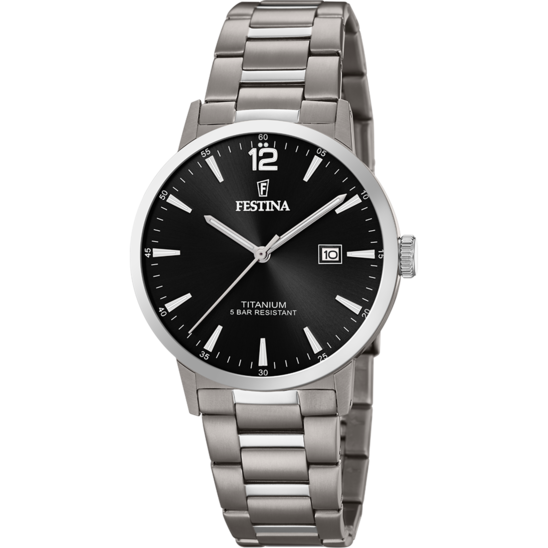 Festina RELOJ DE HOMBRE FESTINA TITANIUM F20435/3 CON ESFERA NEGRA COMPRAR AHORA