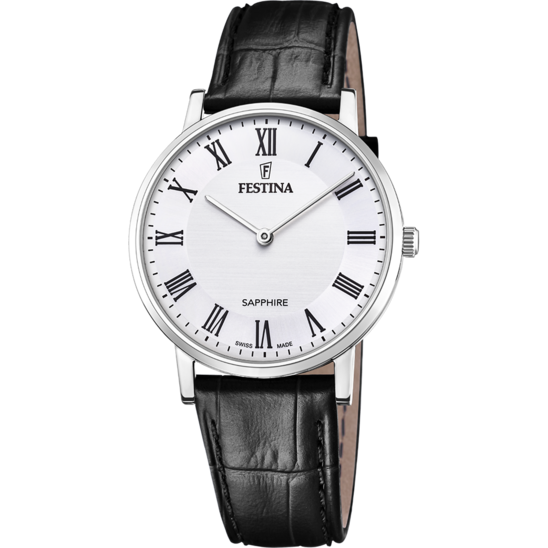 Festina RELOJ DE HOMBRE FESTINA SWISS MADE F20012/2 CON ESFERA BLANCA Tienda de fábrica