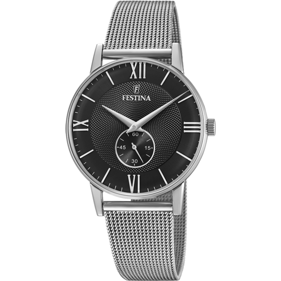 Festina RELOJ DE HOMBRE FESTINA RETRO F20568/4 CON ESFERA NEGRA Rebajas baratas