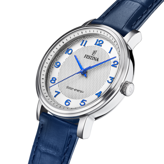 Festina FESTINA SOLAR ENERGY F20660/1 PLATEADO CUERO HOMBRE Devoluciones gratuitas
