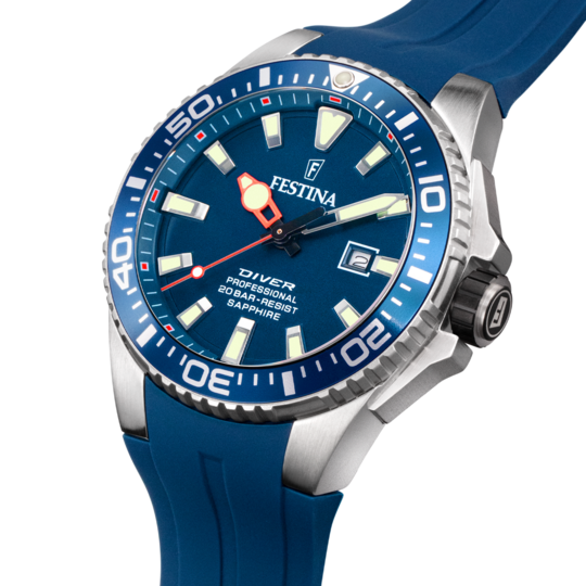 Festina RELOJ FESTINA F20664/1 AZUL CORREA DE CAUCHO HOMBRE Rebajas de fábrica