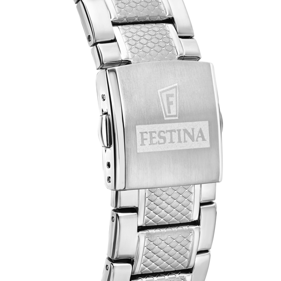 Festina RELOJ FESTINA TIMELESS CHRONOGRAPH F20668/5 AZUL CORREA DE ACERO INOXIDABLE 316L HOMBRE Oferta especial