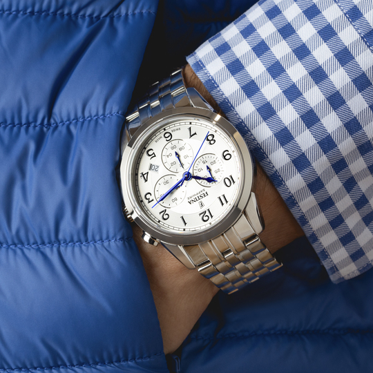 Festina RELOJ FESTINA SWISS MADE CHRONO SWISS MADE F20040/1 BLANCO CORREA DE ACERO INOXIDABLE 316L HOMBRE Tienda de fábrica