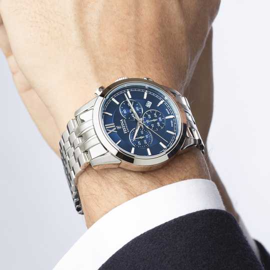 Festina RELOJ FESTINA SWISS MADE CHRONO SWISS MADE F20040/2 AZUL CORREA DE ACERO INOXIDABLE 316L HOMBRE Limitado a 3 días