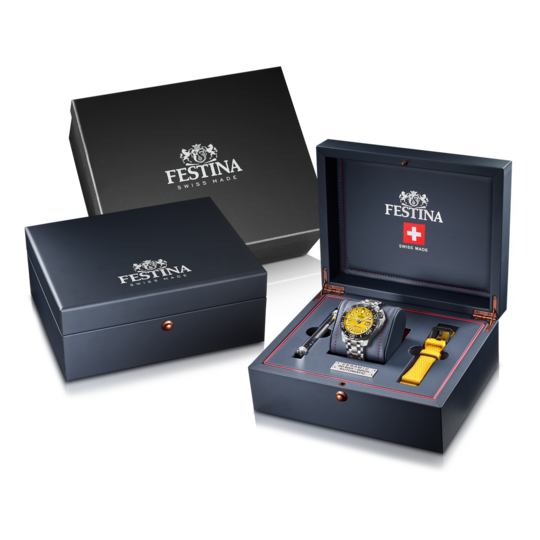 Festina RELOJ FESTINA SWISS F20043/1 AMARILLO HOMBRE Grandes ahorros