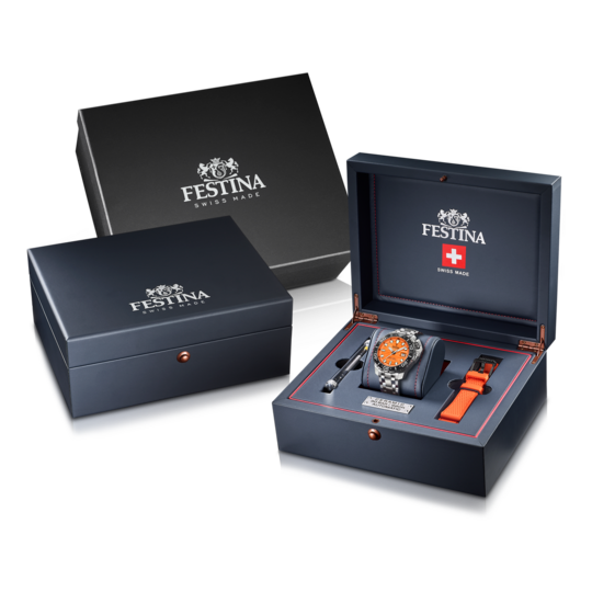 Festina RELOJ FESTINA SWISS F20043/3 NARANJA HOMBRE Precio ultrabajo