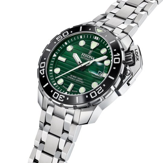 Festina RELOJ FESTINA SWISS F20043/4 VERDE HOMBRE Devoluciones gratuitas
