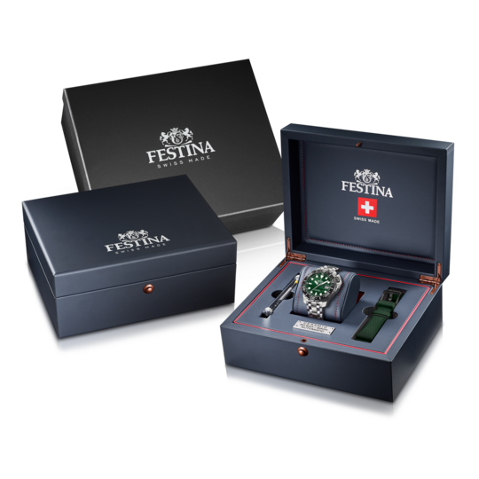 Festina RELOJ FESTINA SWISS F20043/4 VERDE HOMBRE Devoluciones gratuitas