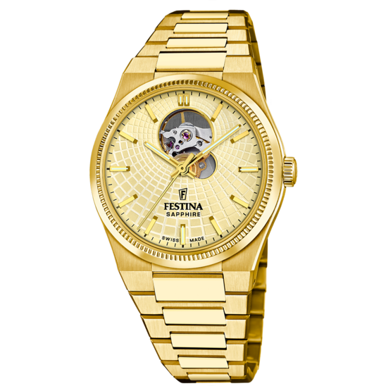Festina RELOJ DE HOMBRE FESTINA SWISS MADE RIVÉ F20062/2 BEIGE Ahorra y exporta