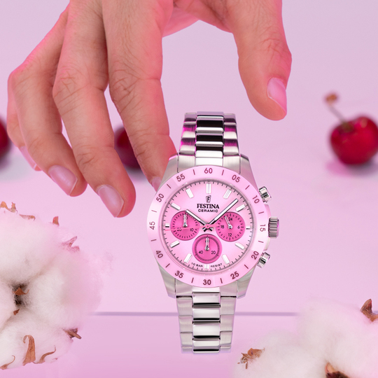 Festina RELOJ FESTINA CERAMIC F20693/2 ROSA Rebajas de fin de temporada
