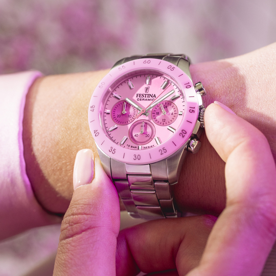 Festina RELOJ FESTINA CERAMIC F20693/2 ROSA Rebajas de fin de temporada