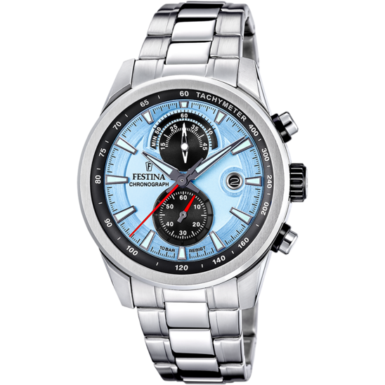 Festina RELOJ FESTINA TIMELESS CHRONOGRAPH F20694/2 AZUL CORREA DE ACERO INOXIDABLE 316L HOMBRE Outlet