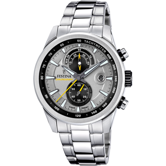 Festina RELOJ FESTINA TIMELESS CHRONOGRAPH F20694/4 GRIS CORREA DE ACERO INOXIDABLE 316L HOMBRE Rebajas