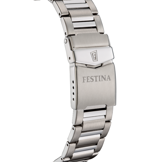 Festina RELOJ FESTINA CALENDARIO TITANIUM F20698/1 GRIS CORREA DE TITANIO HOMBRE Liquidación